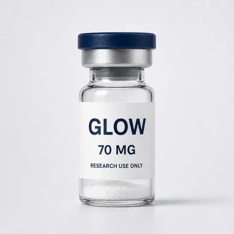 Glow Stack neutral research vial